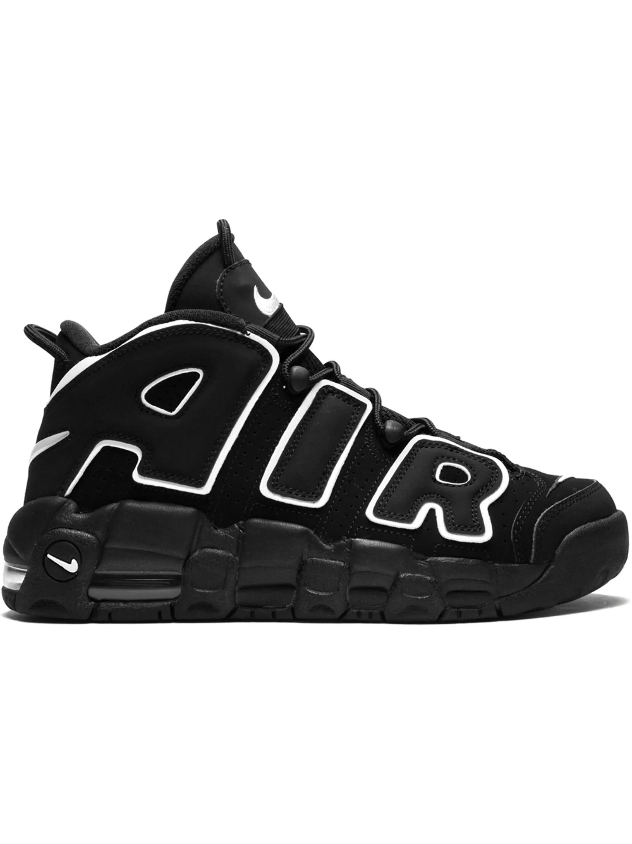 Nike Air More Uptempo - Black White - Pstore