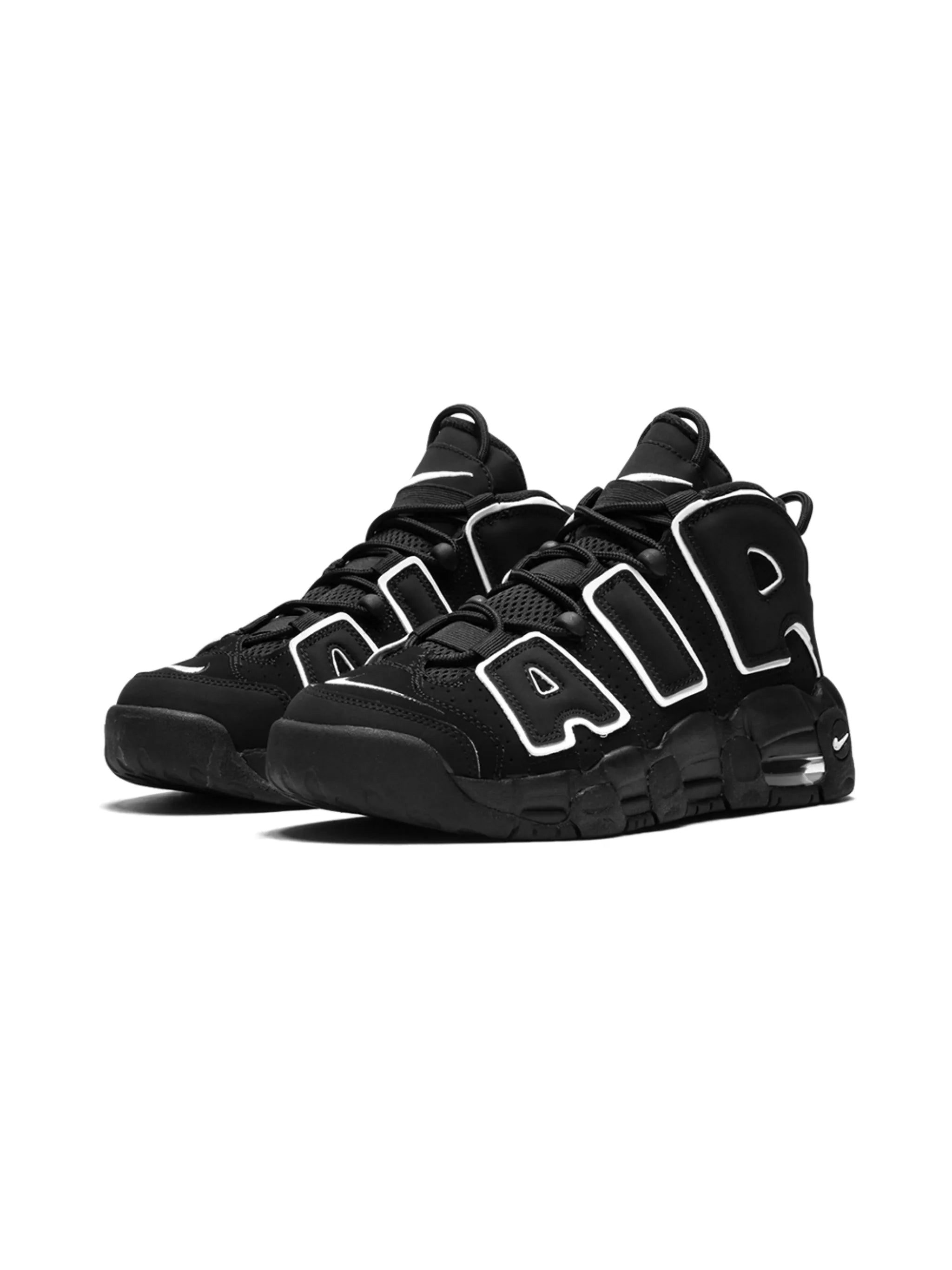 Nike Air More Uptempo - Black White - Pstore