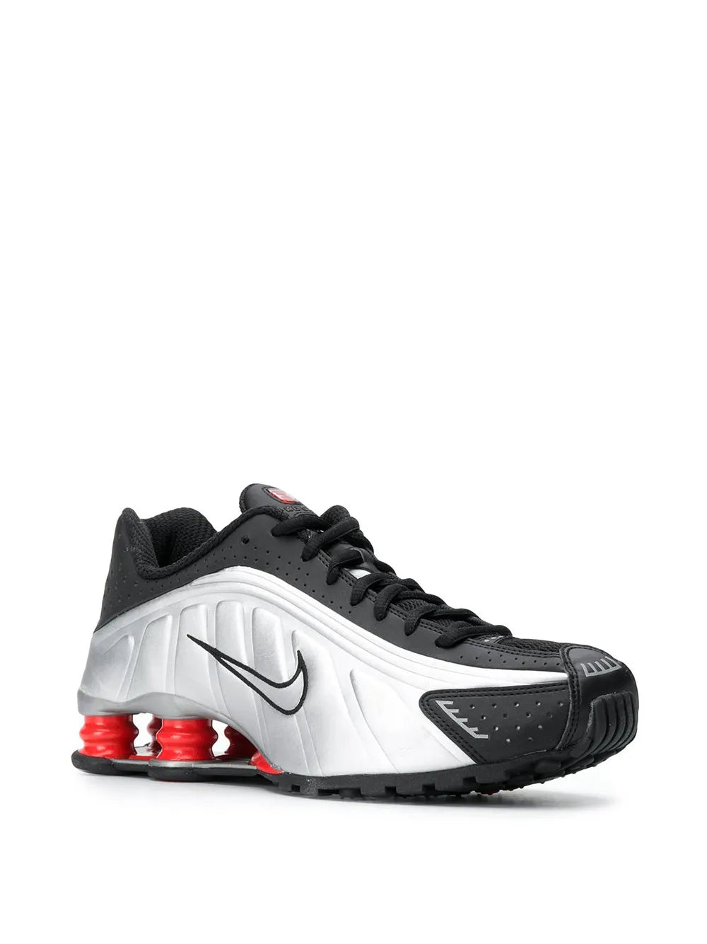 Shox R4 "Black/Metallic Silver" sneakers
