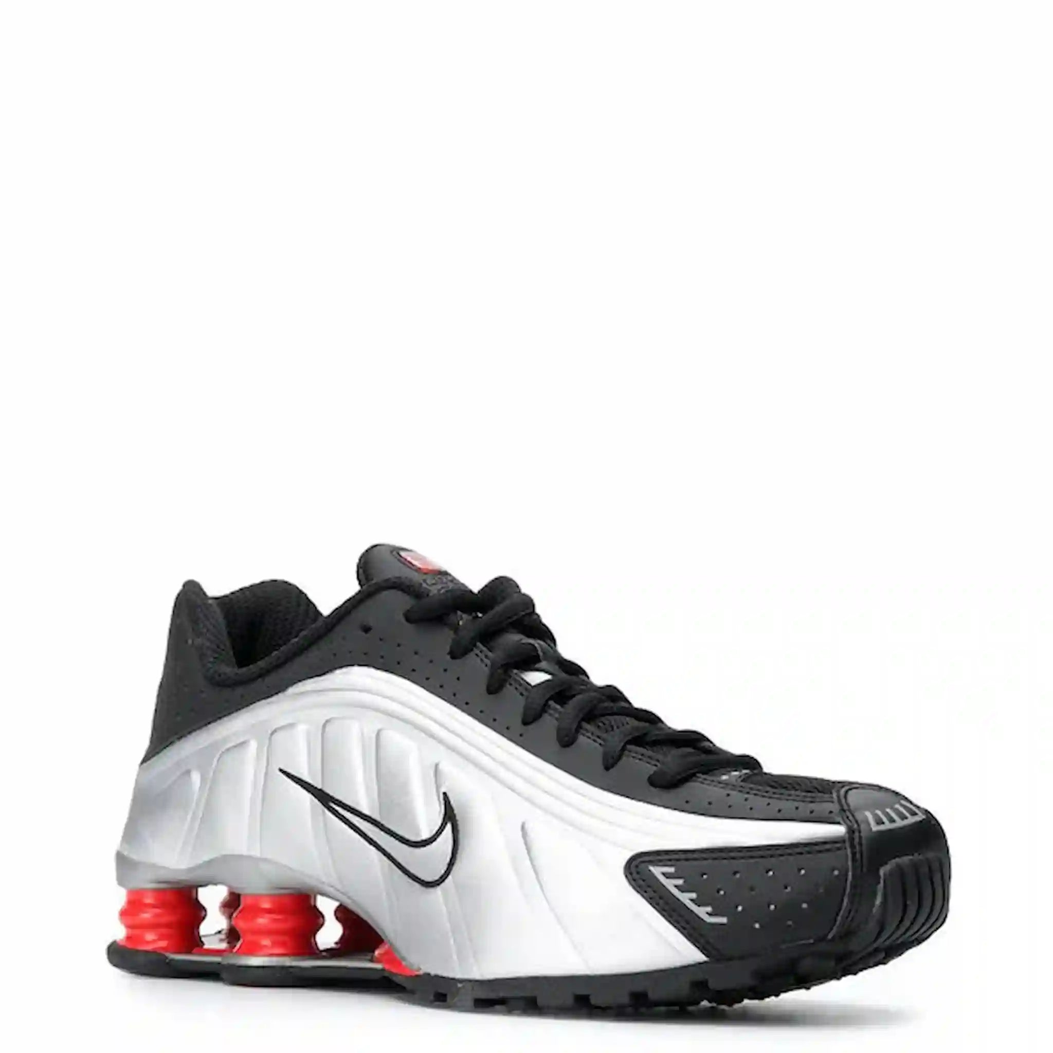 Shox R4 "Black/Metallic Silver" sneakers