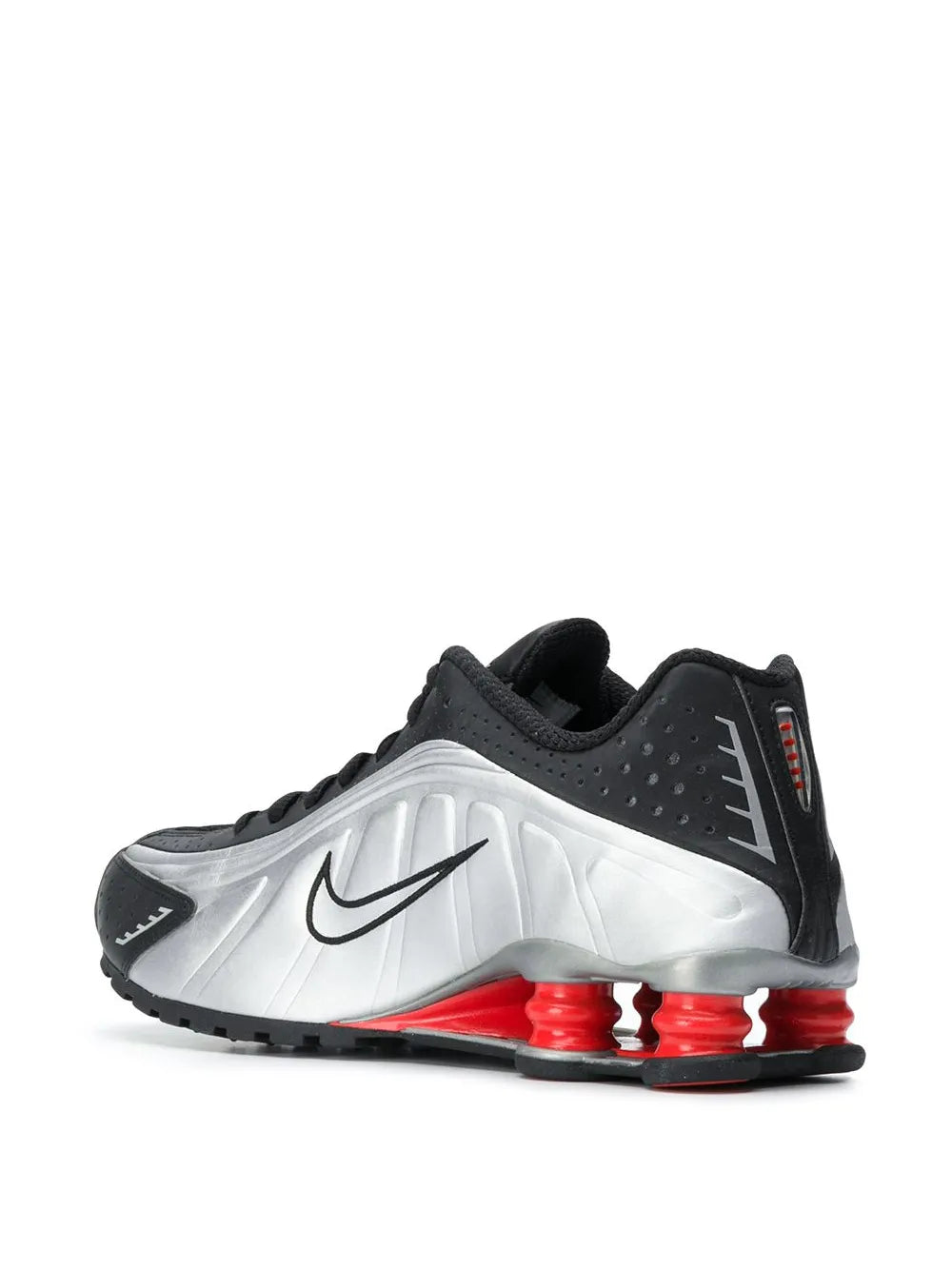 Shox R4 "Black/Metallic Silver" sneakers