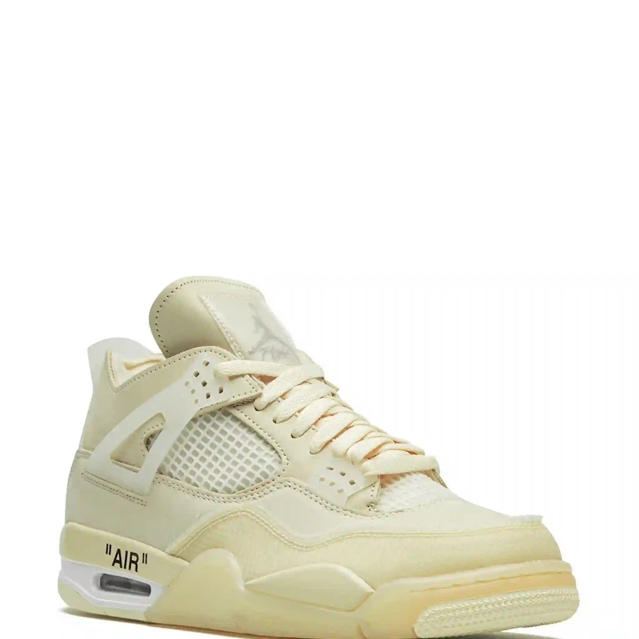 Nike Air Jordan 4 Retro x Off-White "Sail" Sneaker