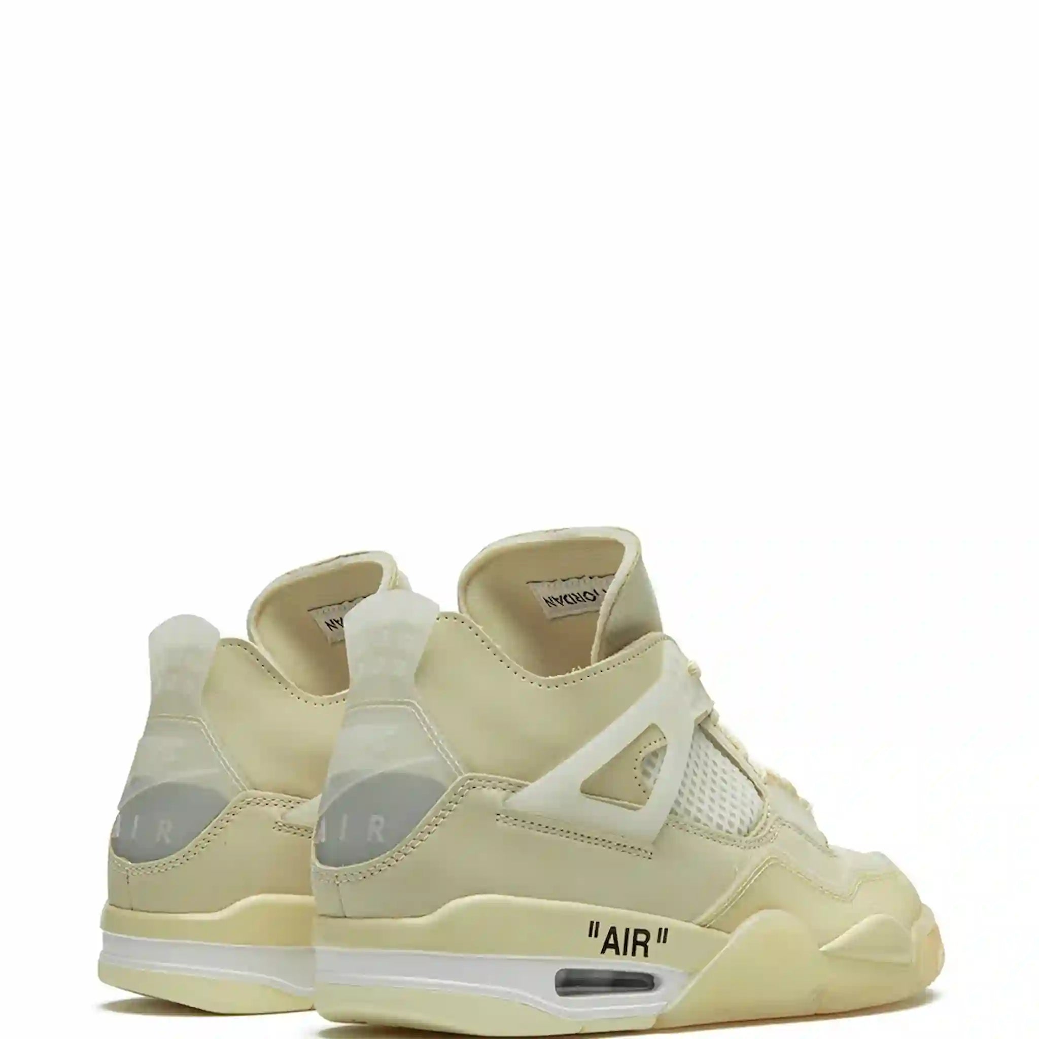 Nike Air Jordan 4 Retro x Off-White "Sail" Sneaker