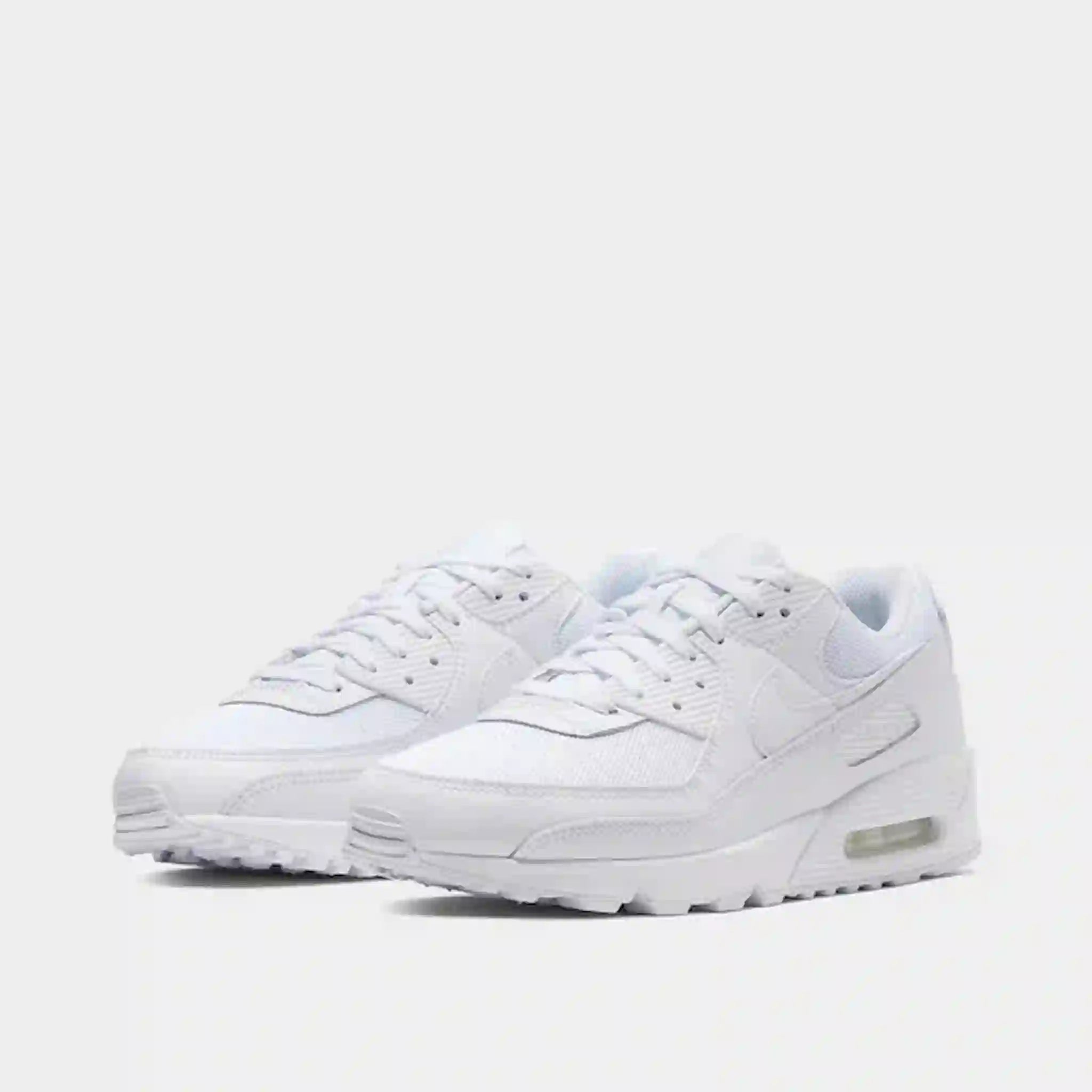 Nike Men's Air Max 90 White/Grey Sneaker