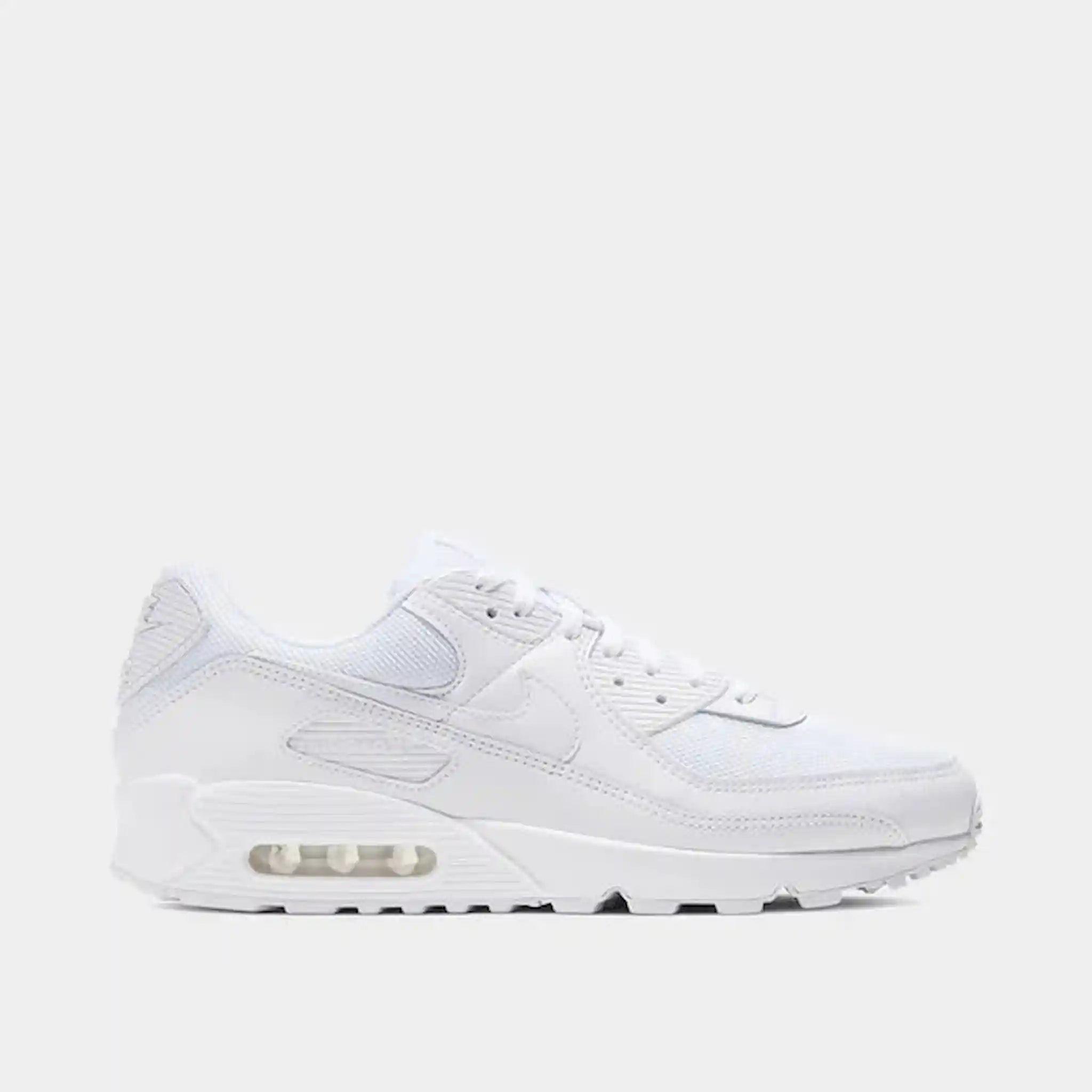 Nike Men's Air Max 90 White/Grey Sneaker