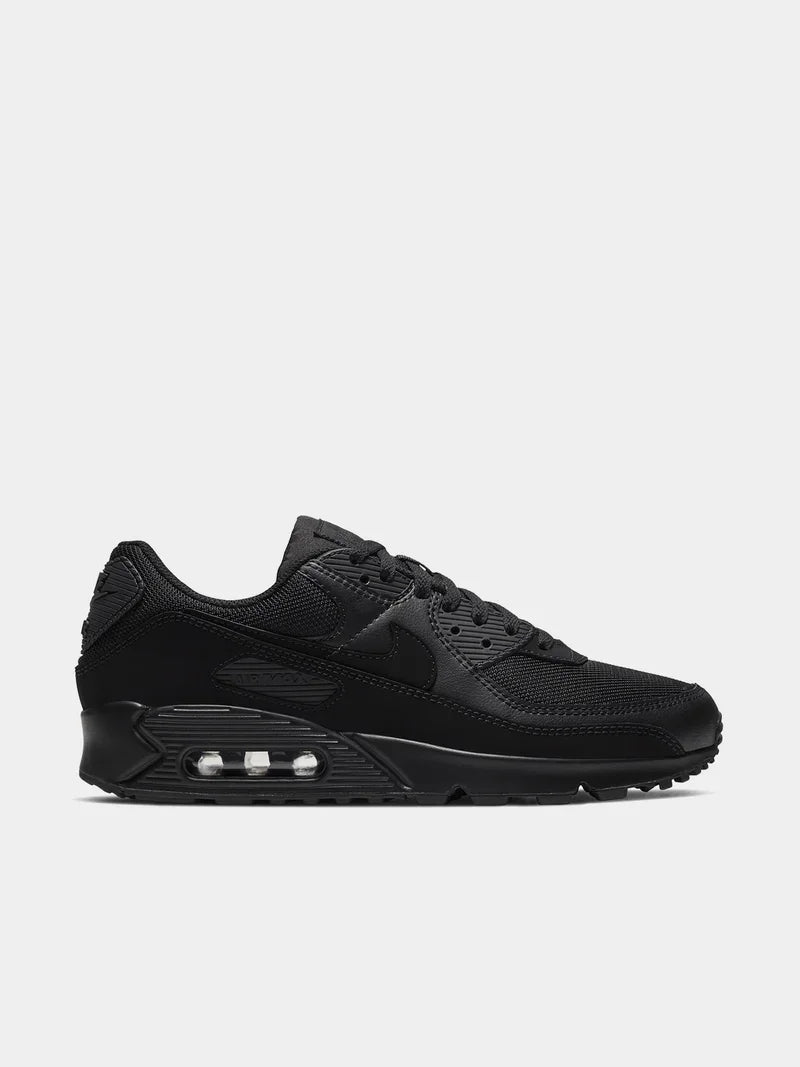 Nike Men's Air Max 90 Black Sneaker - Pstore