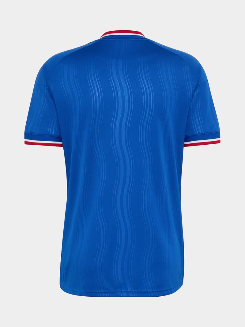 adidas Youth Manchester United Away 26/27 Blue Stadium Jersey