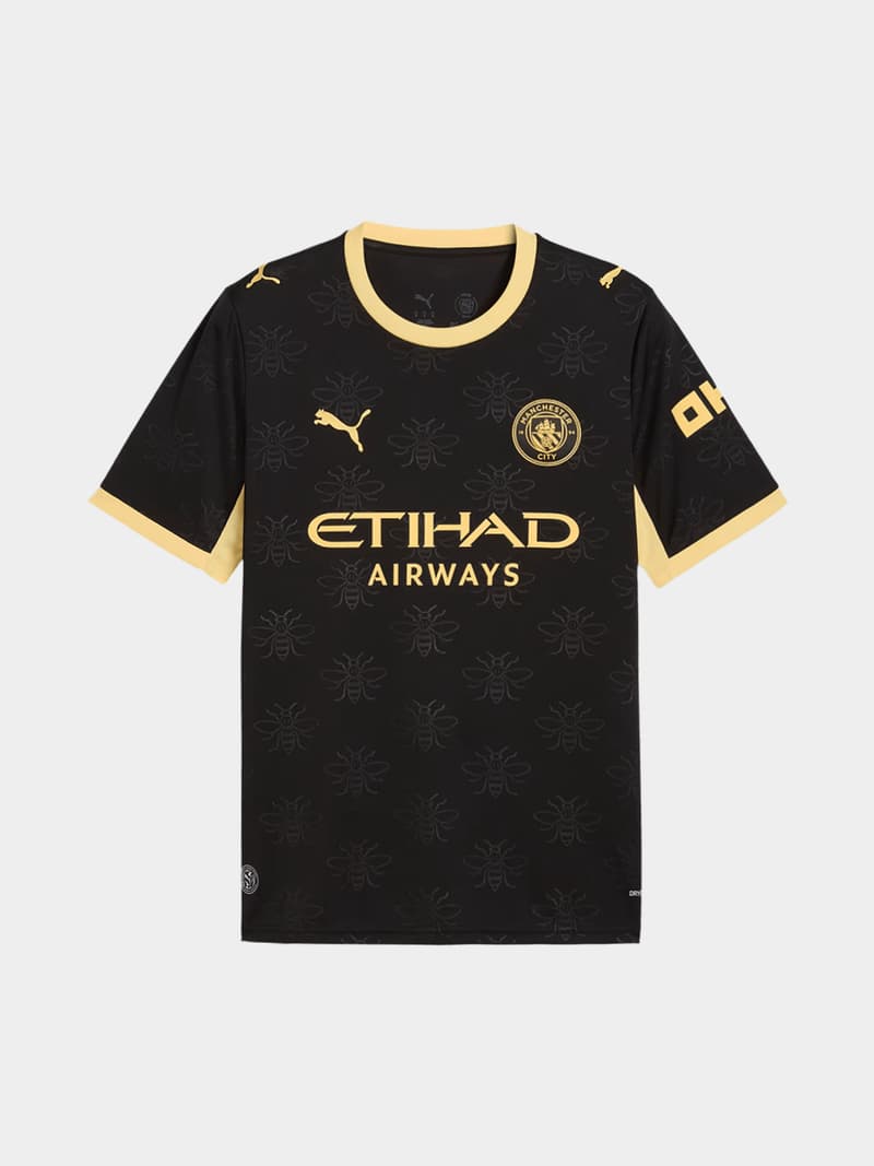 Puma Youth Manchester City Away 26/27 Black Stadium Jersey