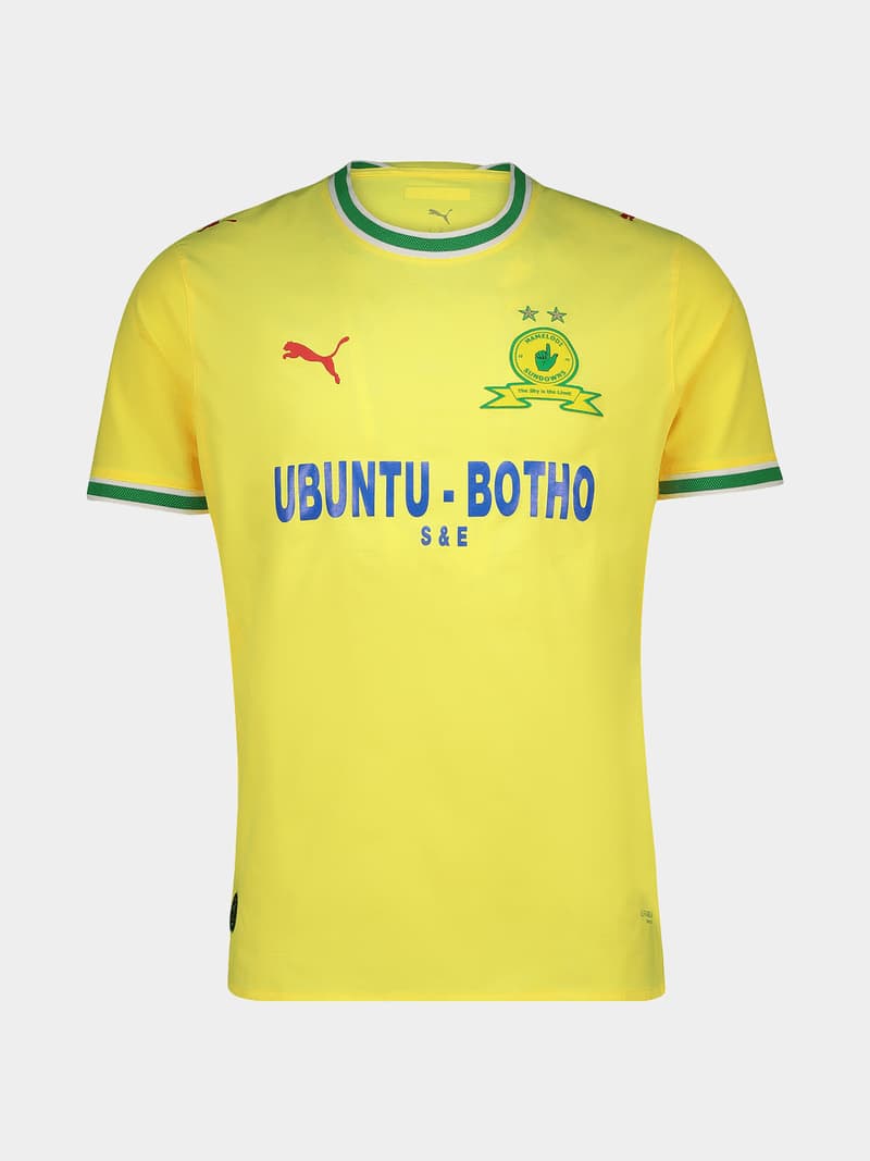 Puma Womens Mamelodi Sundowns Home 26/27 Yellow Stadium Jersey