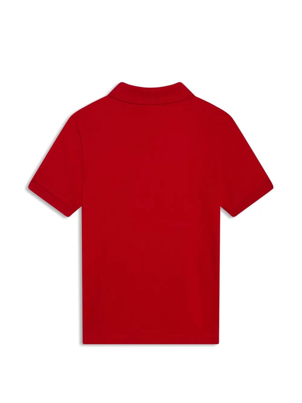 Lacoste cotton polo shirt red