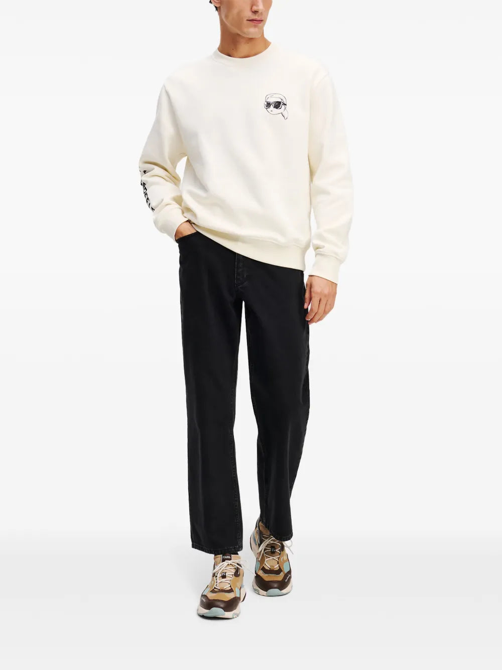 KARL LAGERFELD Sweatshirt White