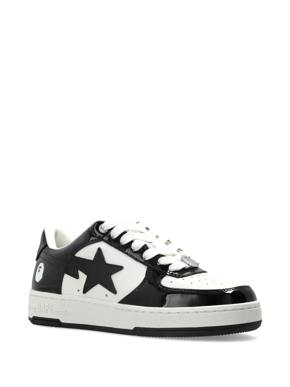 Bape Sta patent leather sneakers