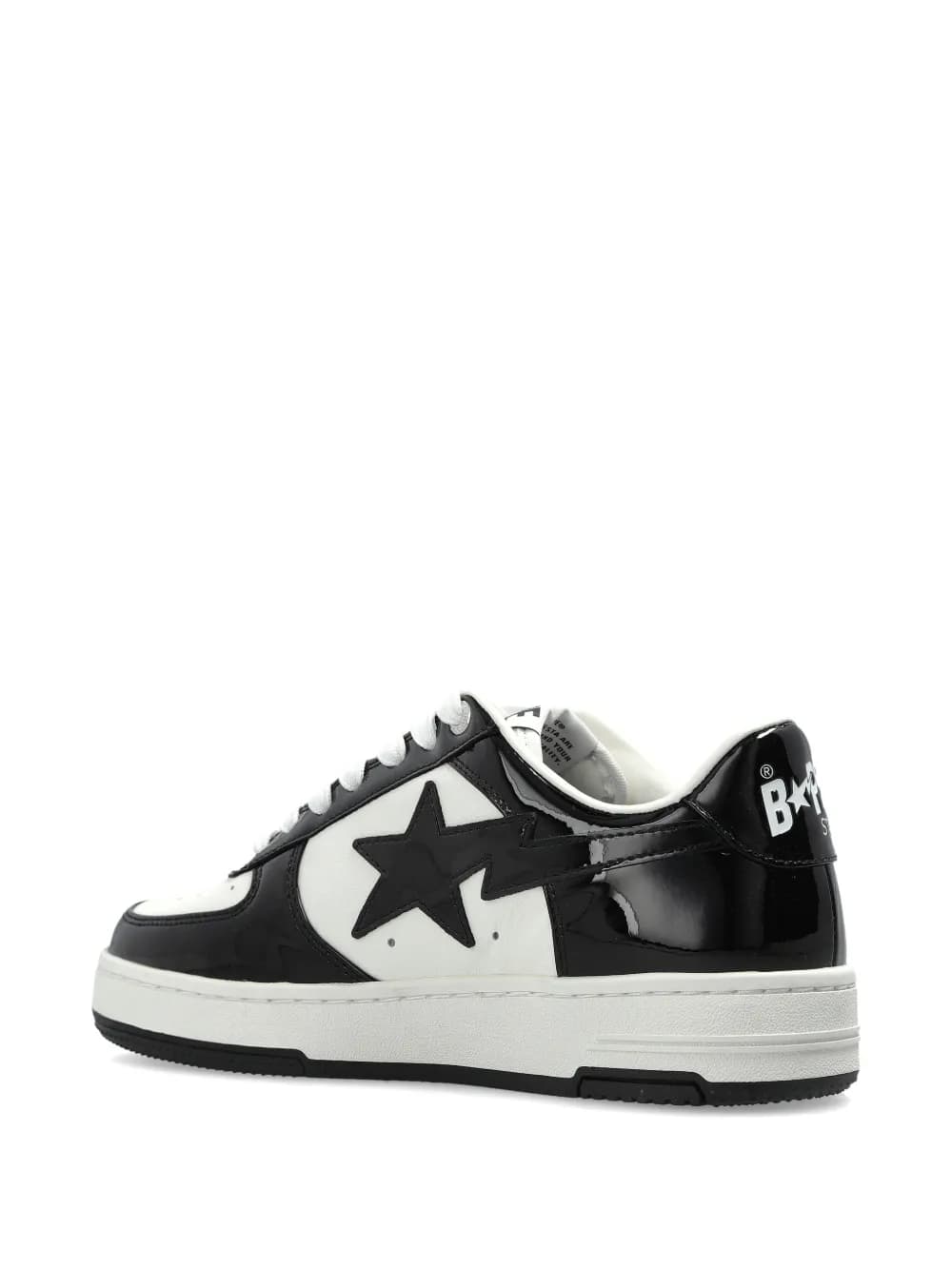 Bape Sta patent leather sneakers