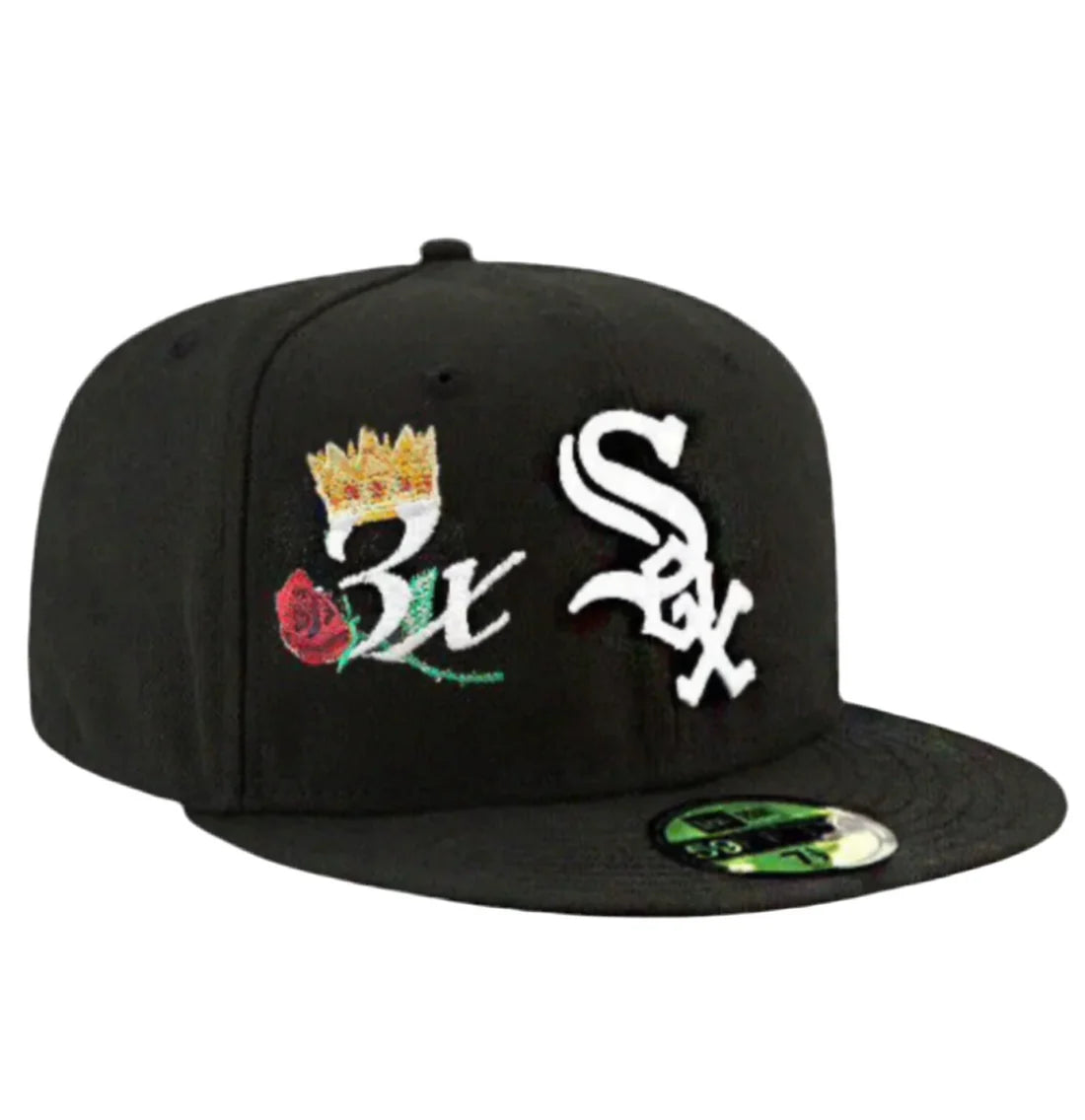 New Era Chicago White Sox 59FIFTY Fitted MLB 3x World Champions Patch Years Cap