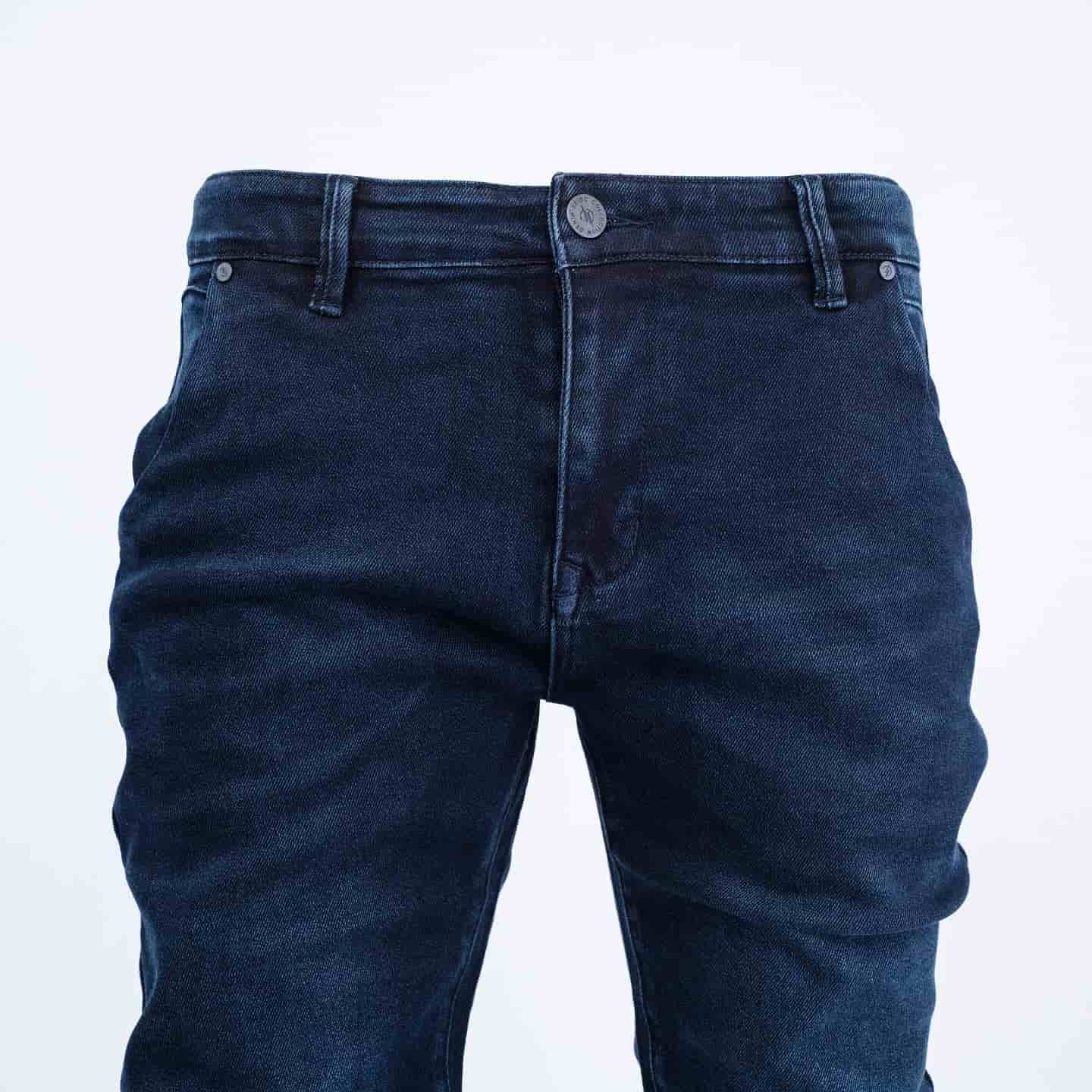 Faded Blue Washed Denim Jeans