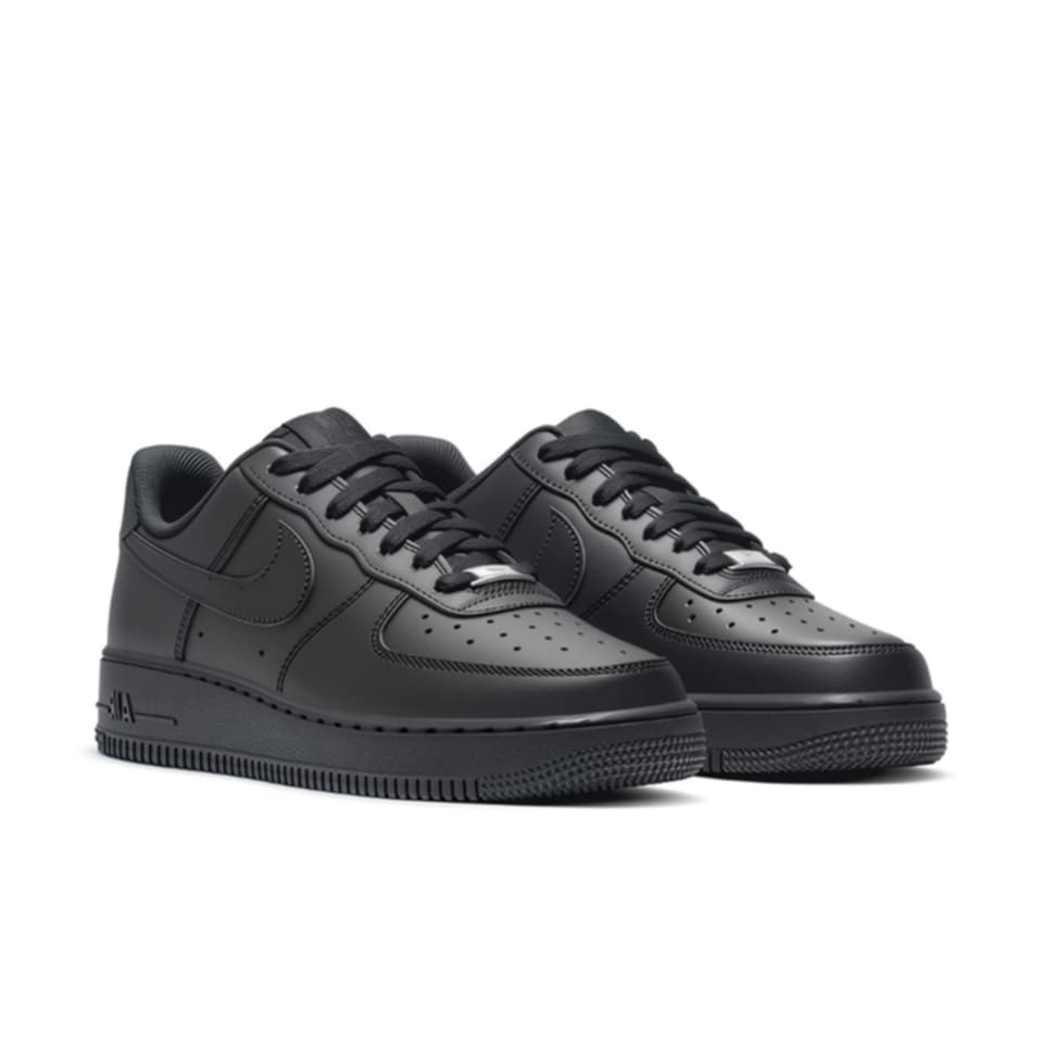Nike Air Force 1 Sneaker Black - Pstore