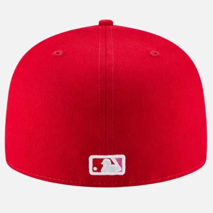 New Era Red Los Angeles Dodgers Sidepatch 59FIFTY Fitted Cap