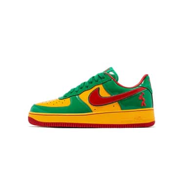 Nike x Lil Yachty Concrete Boys Air Force 1 Low "Lucky Green/Mystic Red" sneakers