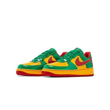 Nike x Lil Yachty Concrete Boys Air Force 1 Low "Lucky Green/Mystic Red" sneakers