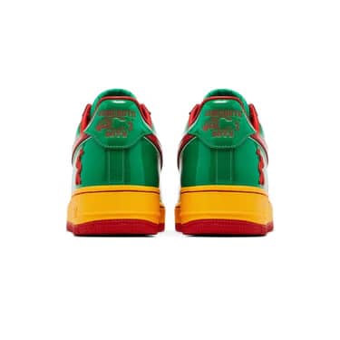 Nike x Lil Yachty Concrete Boys Air Force 1 Low "Lucky Green/Mystic Red" sneakers