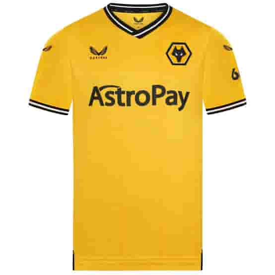 Wolverhampton Wanderers 23/24 Home jersey