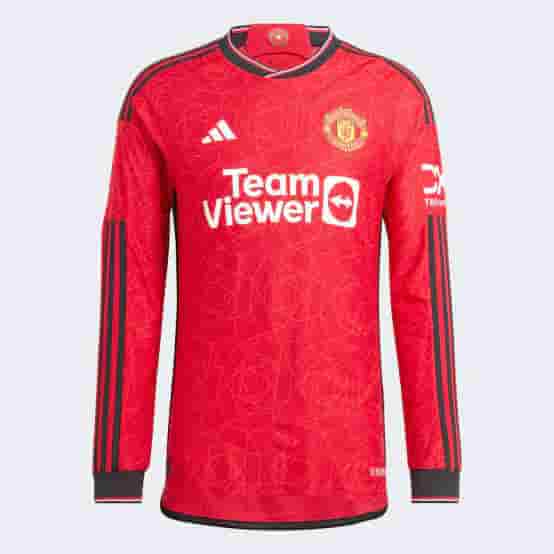 Manchester United 23/24 Long Sleeves Home Jersey