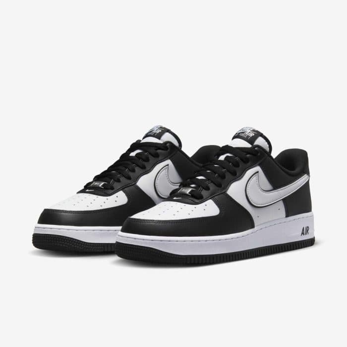 Kids – Nike Air Force 1 Low ‘White Swoosh Panda’