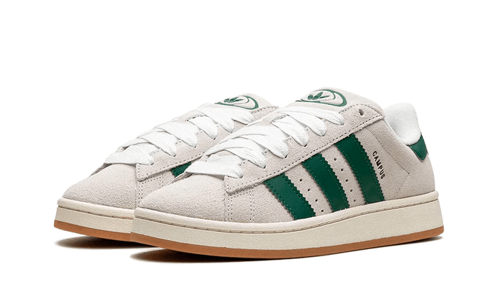 Kids – Adidas Originals Campus Sneaker – ‘White and Green’