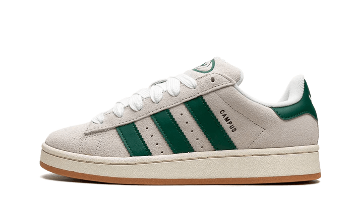 Kids – Adidas Originals Campus Sneaker – ‘White and Green’