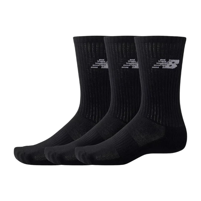 New Balance Pack Socks Black