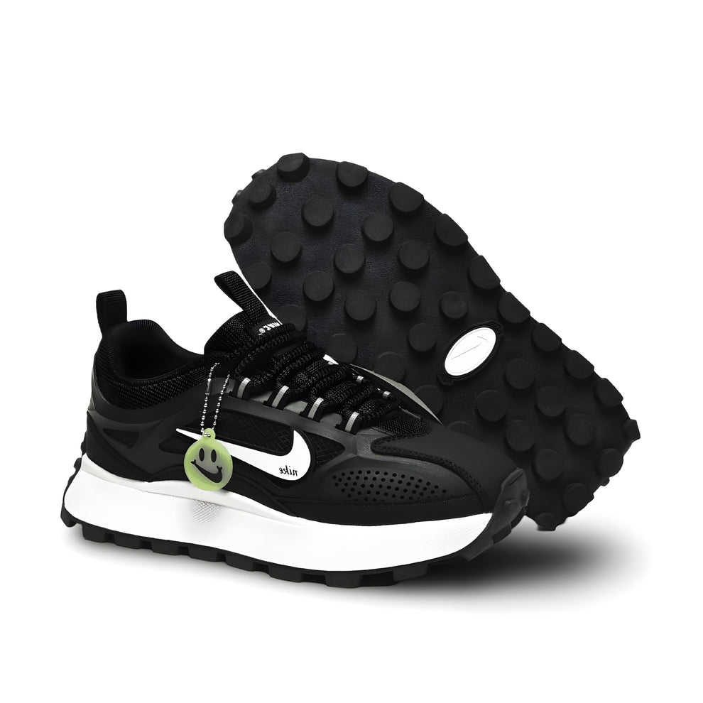 NIKE BAILLELI MONOCHROME RUNNER BLACK/WHITE