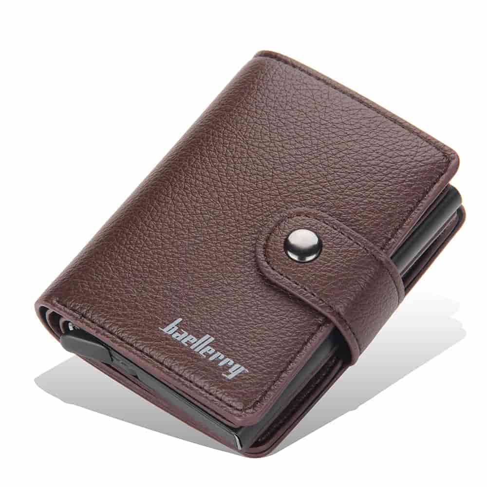 TS Baellerry Minimalist Card Holder – Coffee