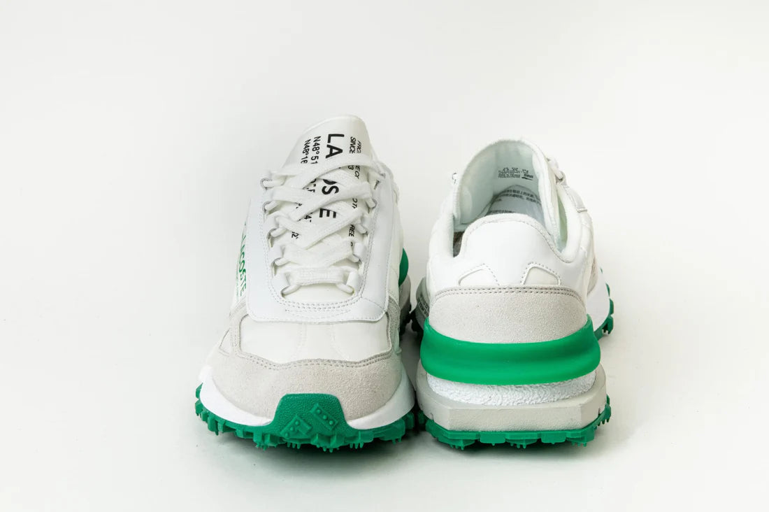 LACOSTE ELITE  ACTIVE JET WHITE/GREEN