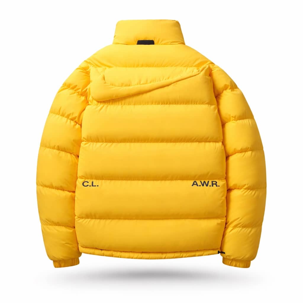 Nike & Nocta Reversible Winter Puffer Jacket yellow/white