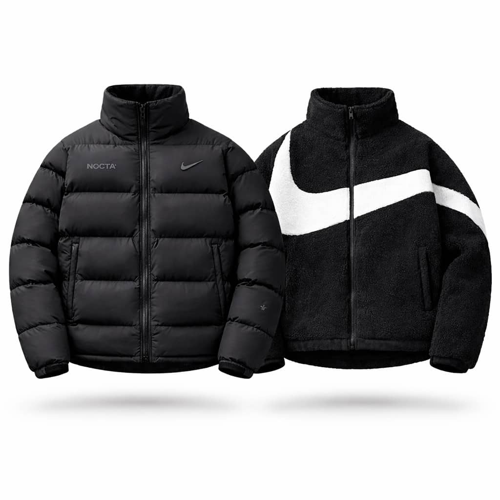 Nike & Nocta Reversible Winter Puffer Jacket black