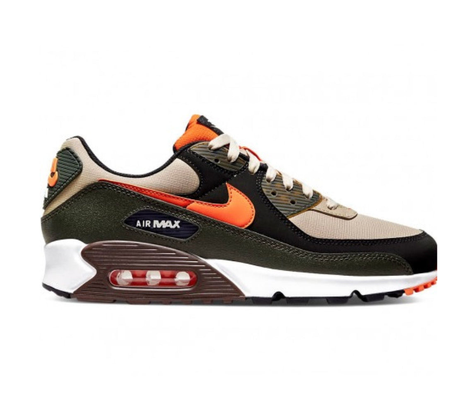 NIKE AIR MAX 90 TAN OLIVE SNEAKER