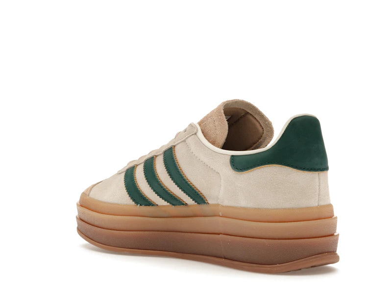 Adidas Gazelle Bold Magic Beige Collegiate Green