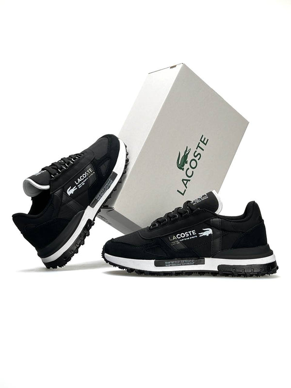 Lacoste Elite Active Men’s Tennis Shoes Black and White