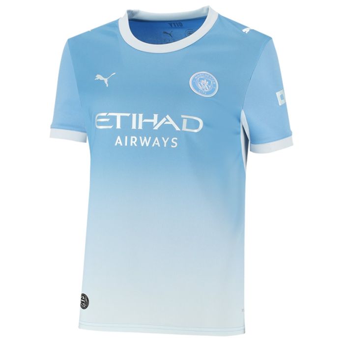 Puma Manchester City 26 Home Jersey Youth Light Blue