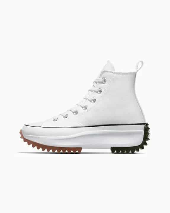 Converse Run Star High Platform High White Sneaker