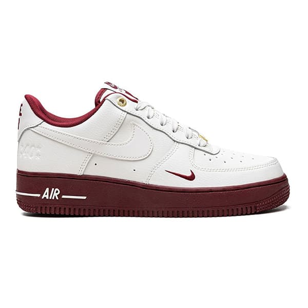 Nike Air Force 1 ’07 SE ’40th Anniversary – Sail Team Red’ Sneakers