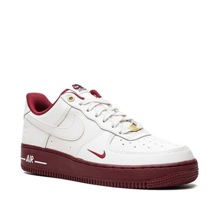Nike Air Force 1 ’07 SE ’40th Anniversary – Sail Team Red’ Sneakers
