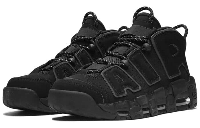 Nike Air More Uptempo Black ‘Reflective’ Sneakers