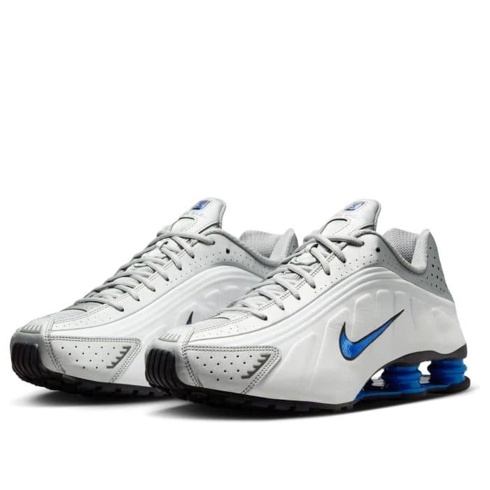 Nike Shox R4 ‘Orlando White Metallic Silver’ – Racer Blue Sneaker