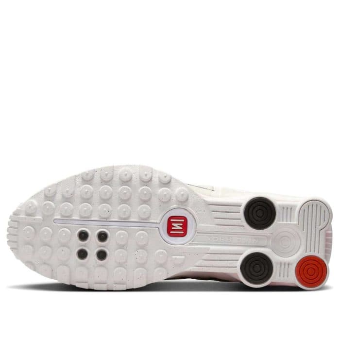 Nike Shox R4 ‘White Phantom Picante Red’ Sneaker