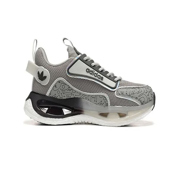 Kids – Adidas Marathon 9 – Running Sneakers – Black – Grey