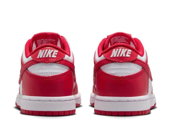 Kids – Nike Dunk Low “University Red”