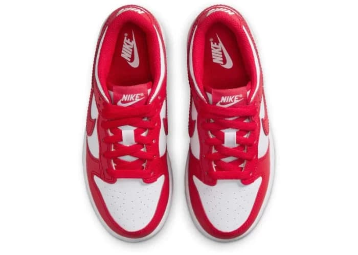 Kids – Nike Dunk Low “University Red”