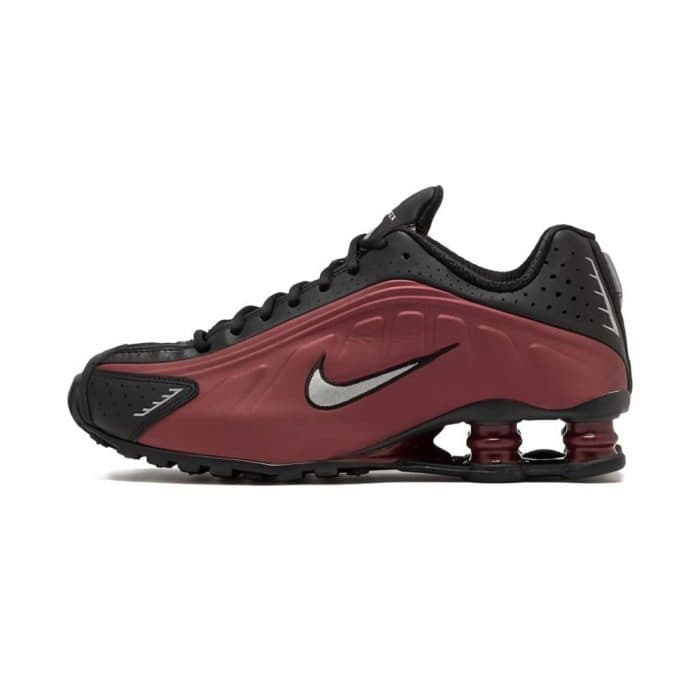 Nike Shox R4 “Team Red/Black/Metallic Silver” – Night Maroon Sneakers