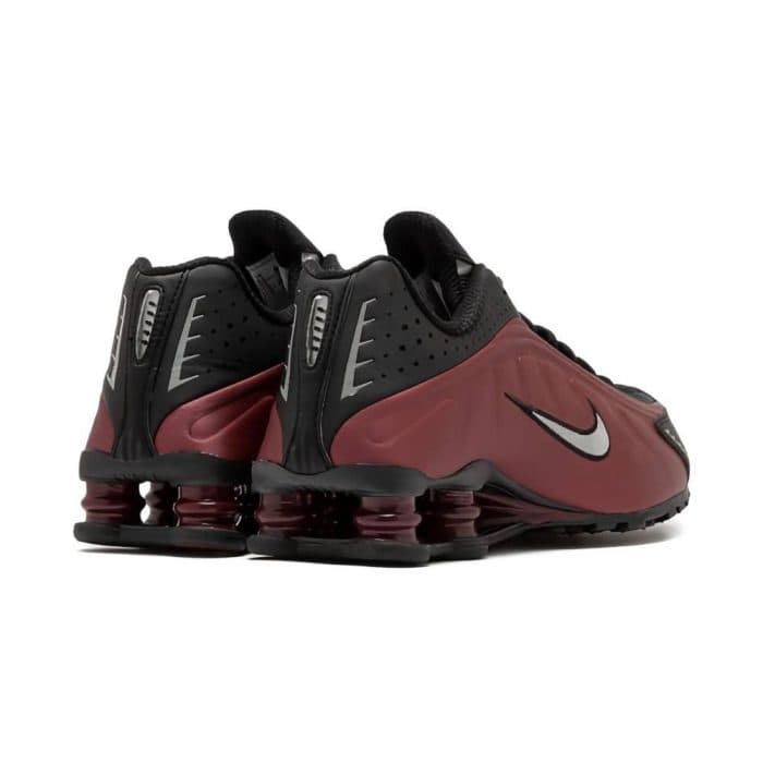 Nike Shox R4 “Team Red/Black/Metallic Silver” – Night Maroon Sneakers